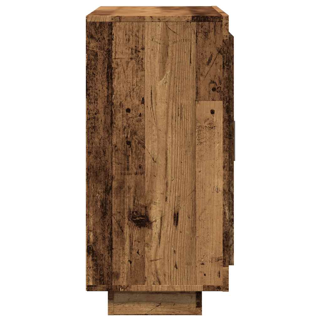 vidaXL Komoda, stare drewno, 92x35x75 cm, materiał drewnopochodny
