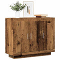 vidaXL Komoda, stare drewno, 92x35x75 cm, materiał drewnopochodny