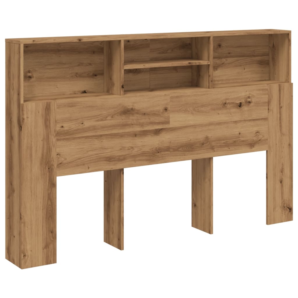 vidaXL Szafka z wezgłowiem Artisan Oak 180x19x103,5 cm Drewno konstrukcyjne
