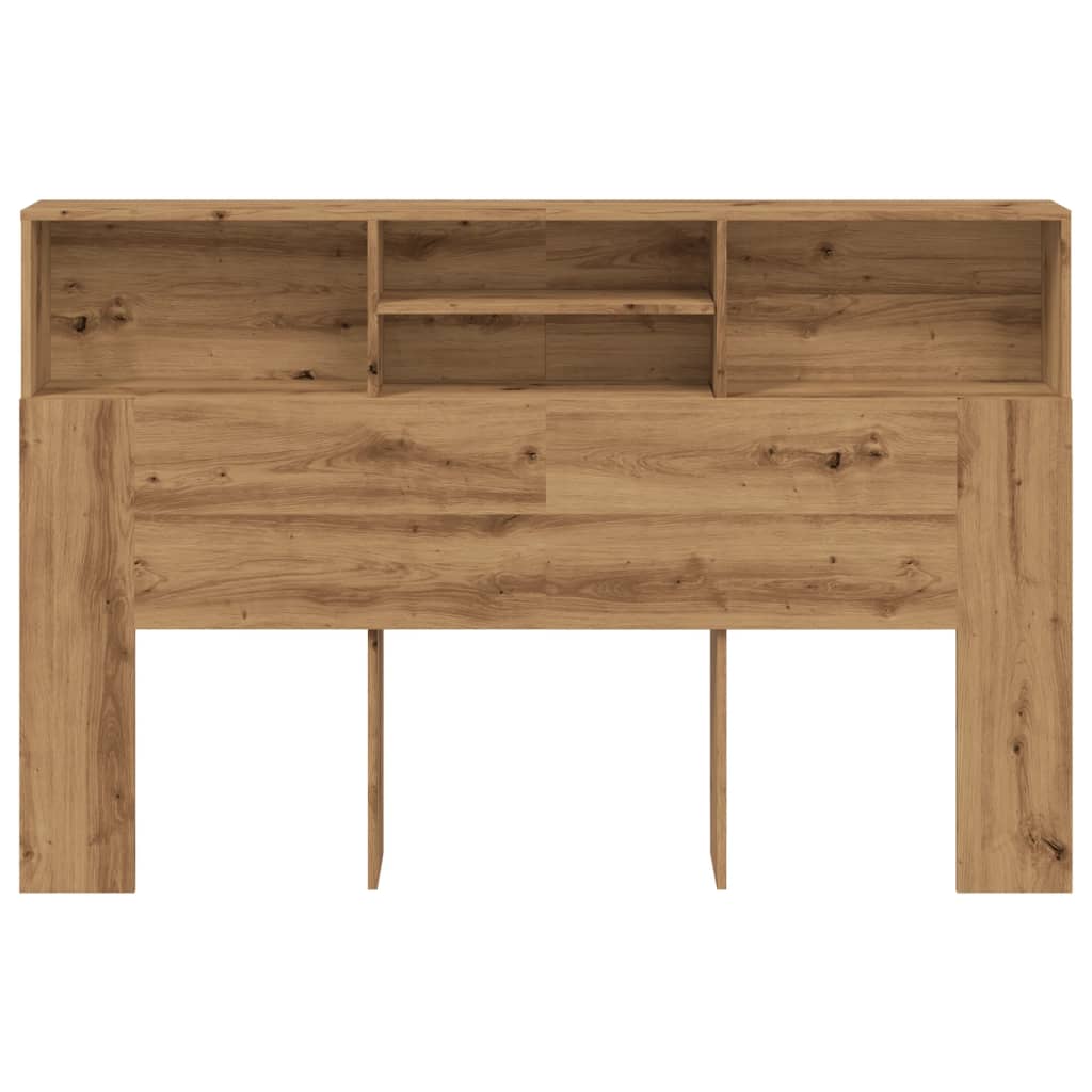 vidaXL Szafka z wezgłowiem Artisan Oak 180x19x103,5 cm Drewno konstrukcyjne