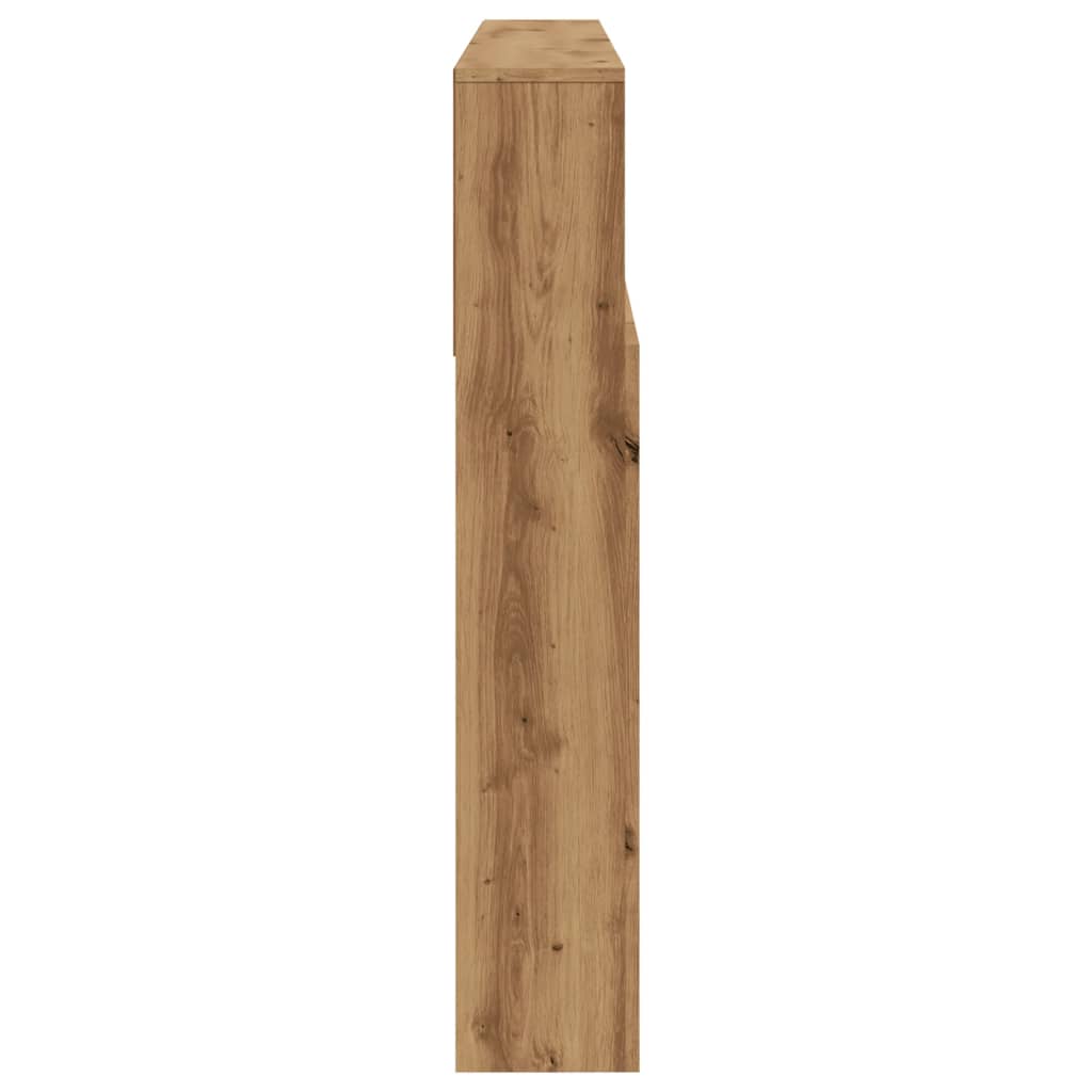 vidaXL Szafka z wezgłowiem Artisan Oak 180x19x103,5 cm Drewno konstrukcyjne