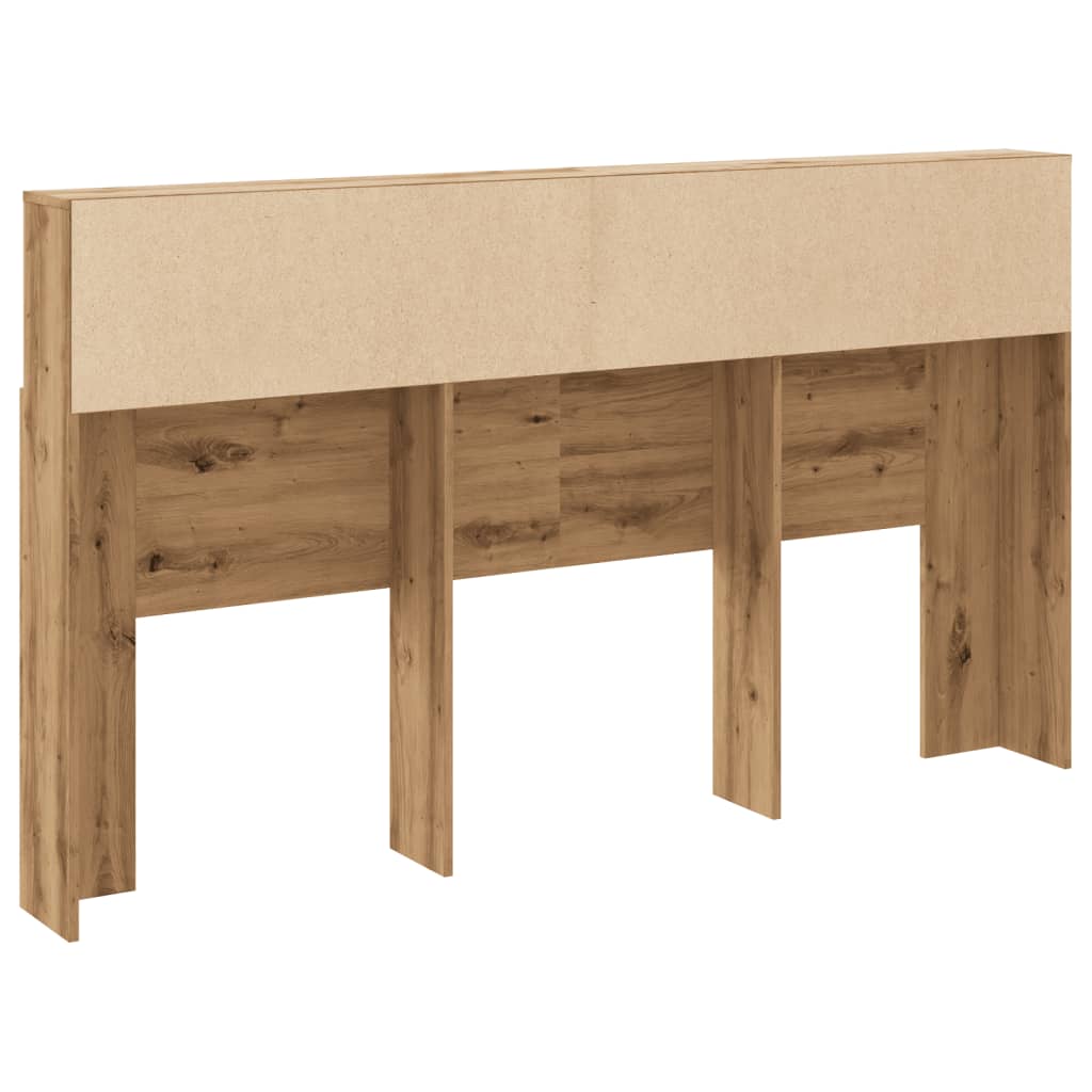 vidaXL Szafka z wezgłowiem Artisan Oak 180x19x103,5 cm Drewno konstrukcyjne