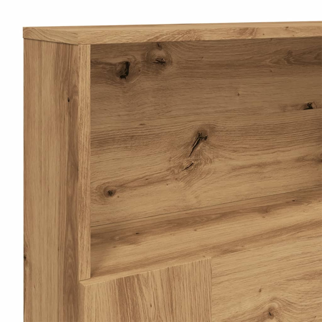 vidaXL Szafka z wezgłowiem Artisan Oak 180x19x103,5 cm Drewno konstrukcyjne