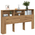 vidaXL Szafka z wezgłowiem Artisan Oak 180x19x103,5 cm Drewno konstrukcyjne