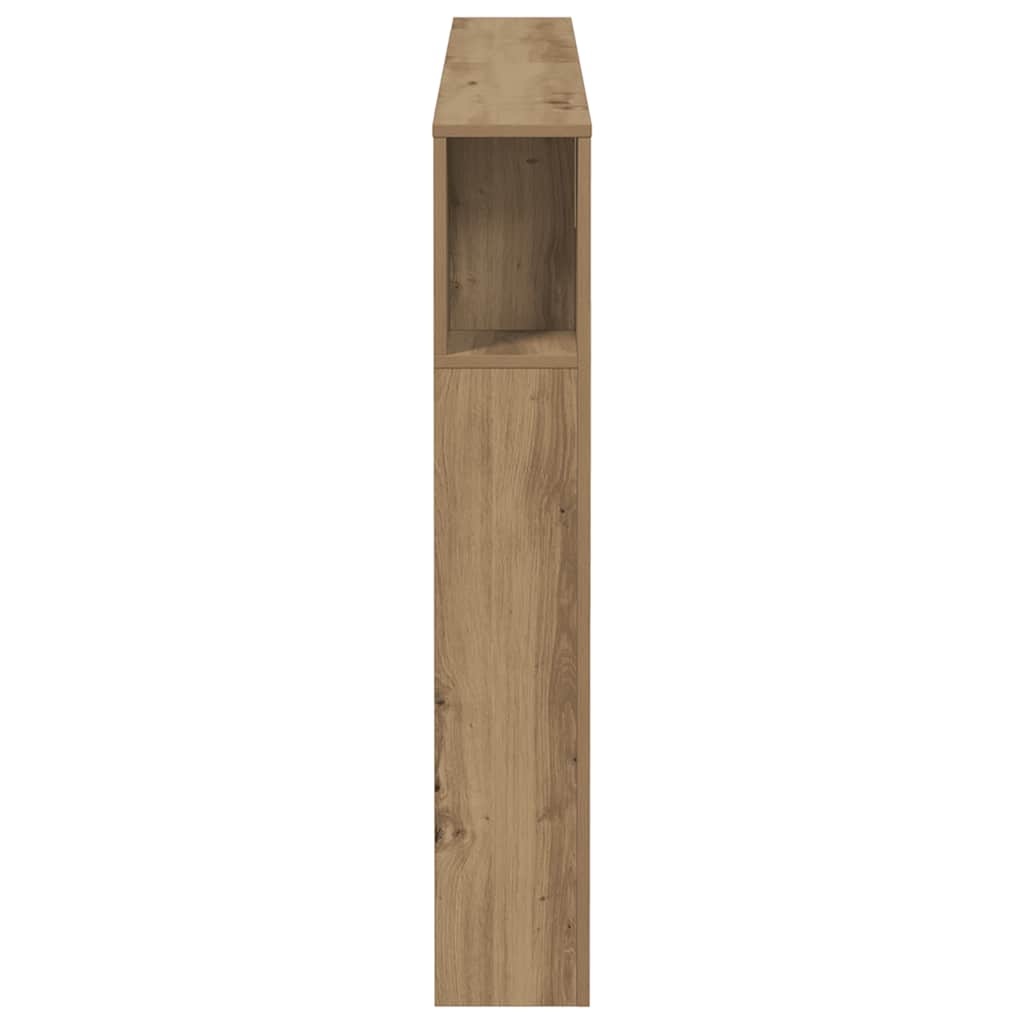 vidaXL Szafka z wezgłowiem Artisan Oak 140x18,5x102,5 cm Drewno konstrukcyjne