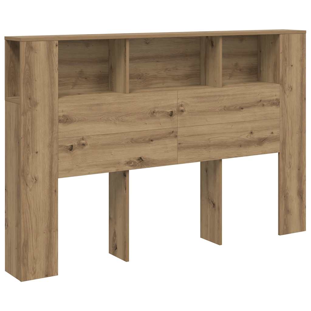 vidaXL Szafka z wezgłowiem Artisan Oak 160x18,5x103,5 cm Drewno konstrukcyjne