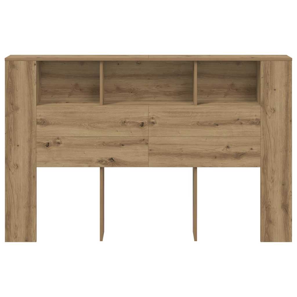 vidaXL Szafka z wezgłowiem Artisan Oak 160x18,5x103,5 cm Drewno konstrukcyjne