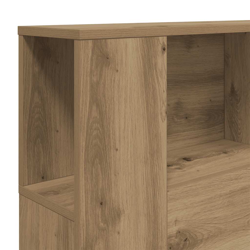 vidaXL Szafka z wezgłowiem Artisan Oak 160x18,5x103,5 cm Drewno konstrukcyjne