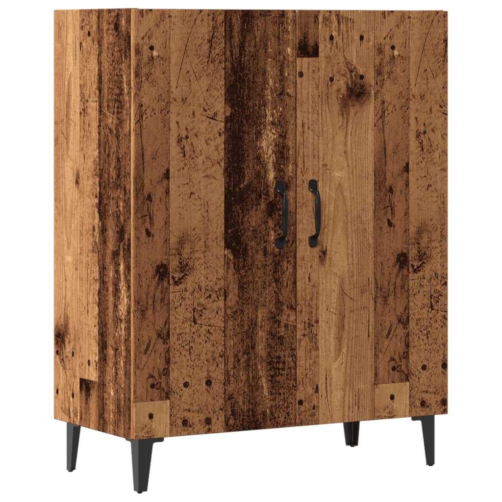 vidaXL Szafka, stare drewno, 70x34x90 cm, materiał drewnopochodny