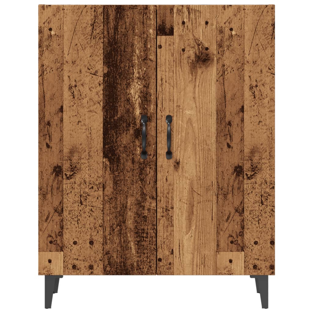 vidaXL Szafka, stare drewno, 70x34x90 cm, materiał drewnopochodny