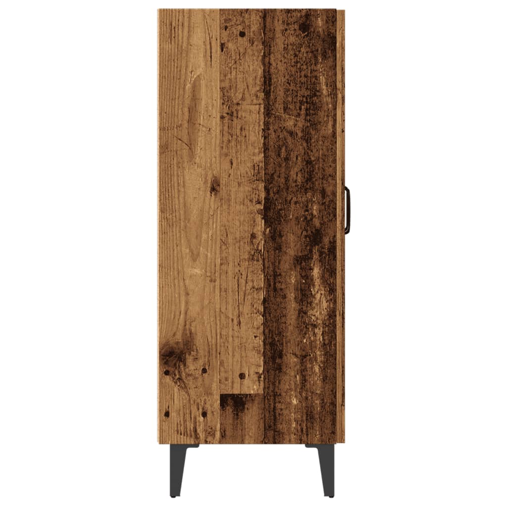 vidaXL Szafka, stare drewno, 70x34x90 cm, materiał drewnopochodny