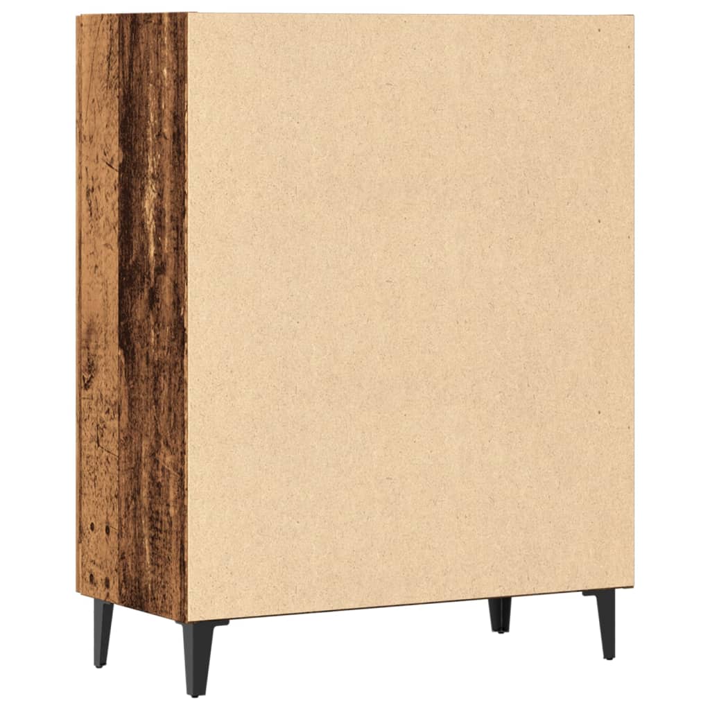 vidaXL Szafka, stare drewno, 70x34x90 cm, materiał drewnopochodny