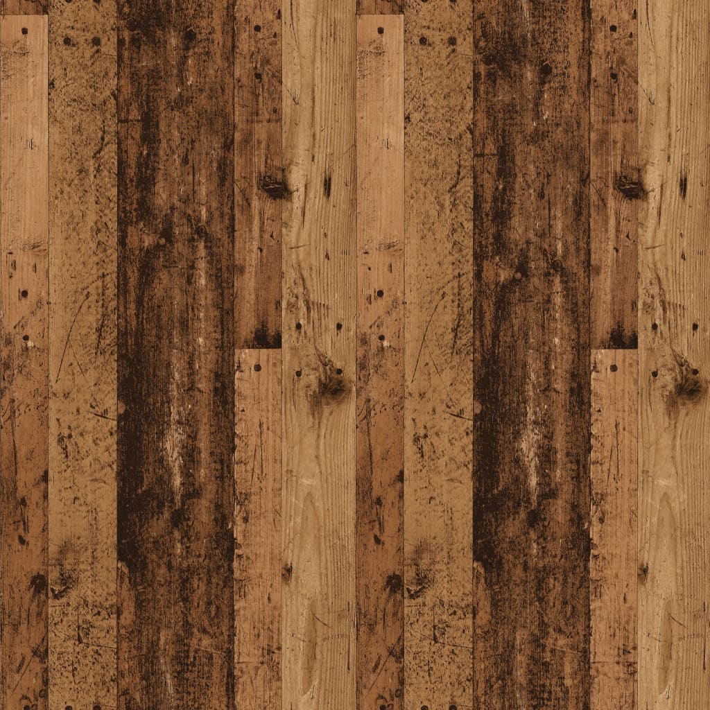 vidaXL Szafka, stare drewno, 90x34x80 cm, materiał drewnopochodny