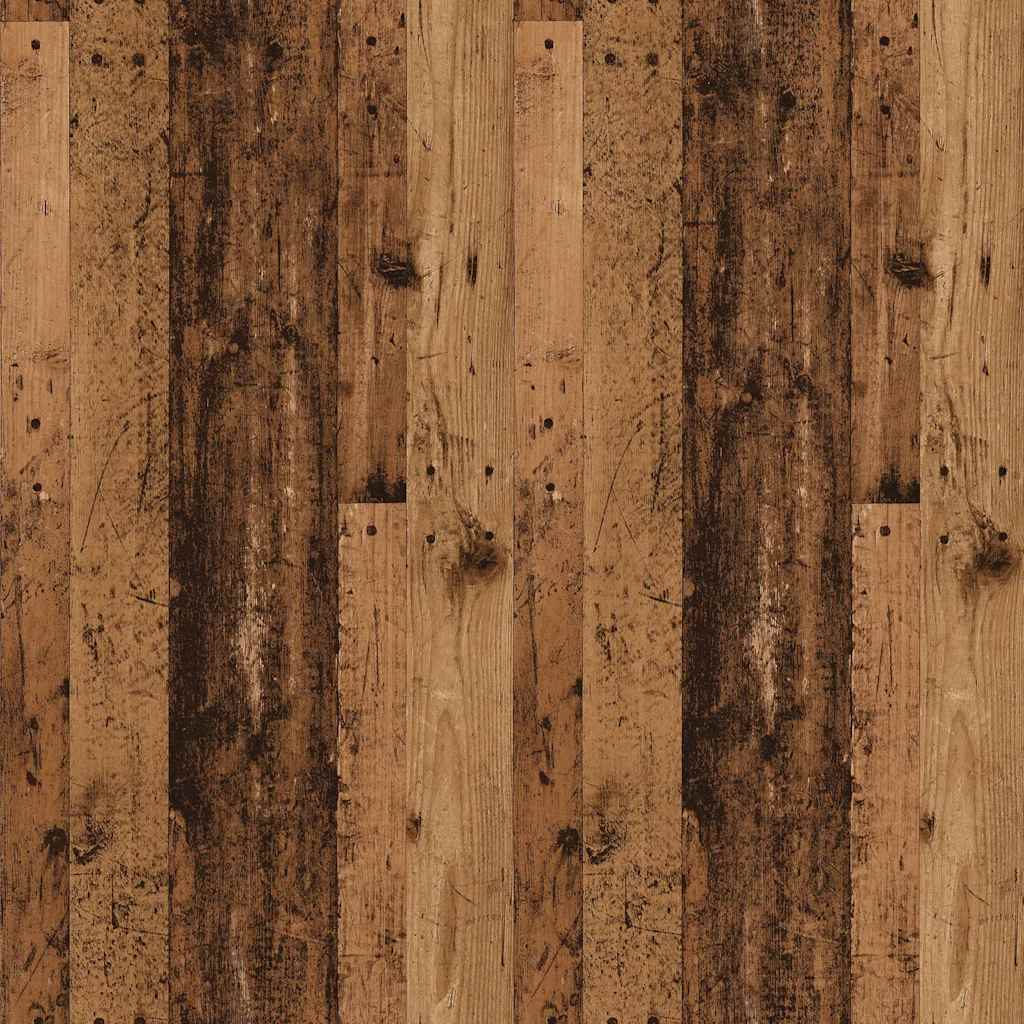 vidaXL Szafka, stare drewno, 90x34x80 cm, materiał drewnopochodny