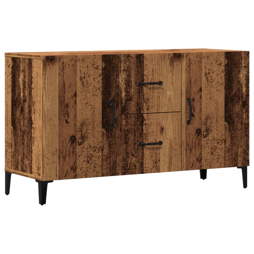 vidaXL Komoda, stare drewno, 100x36x60 cm, materiał drewnopochodny