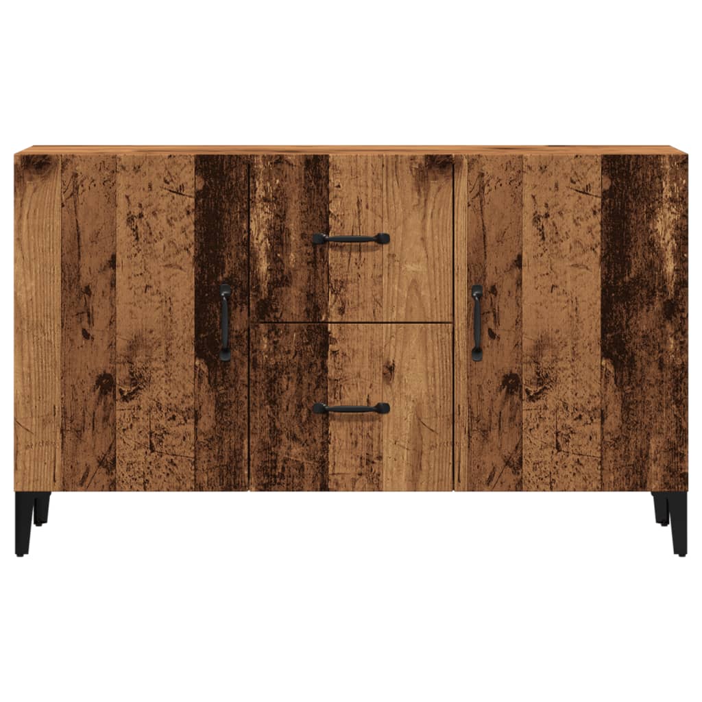 vidaXL Komoda, stare drewno, 100x36x60 cm, materiał drewnopochodny