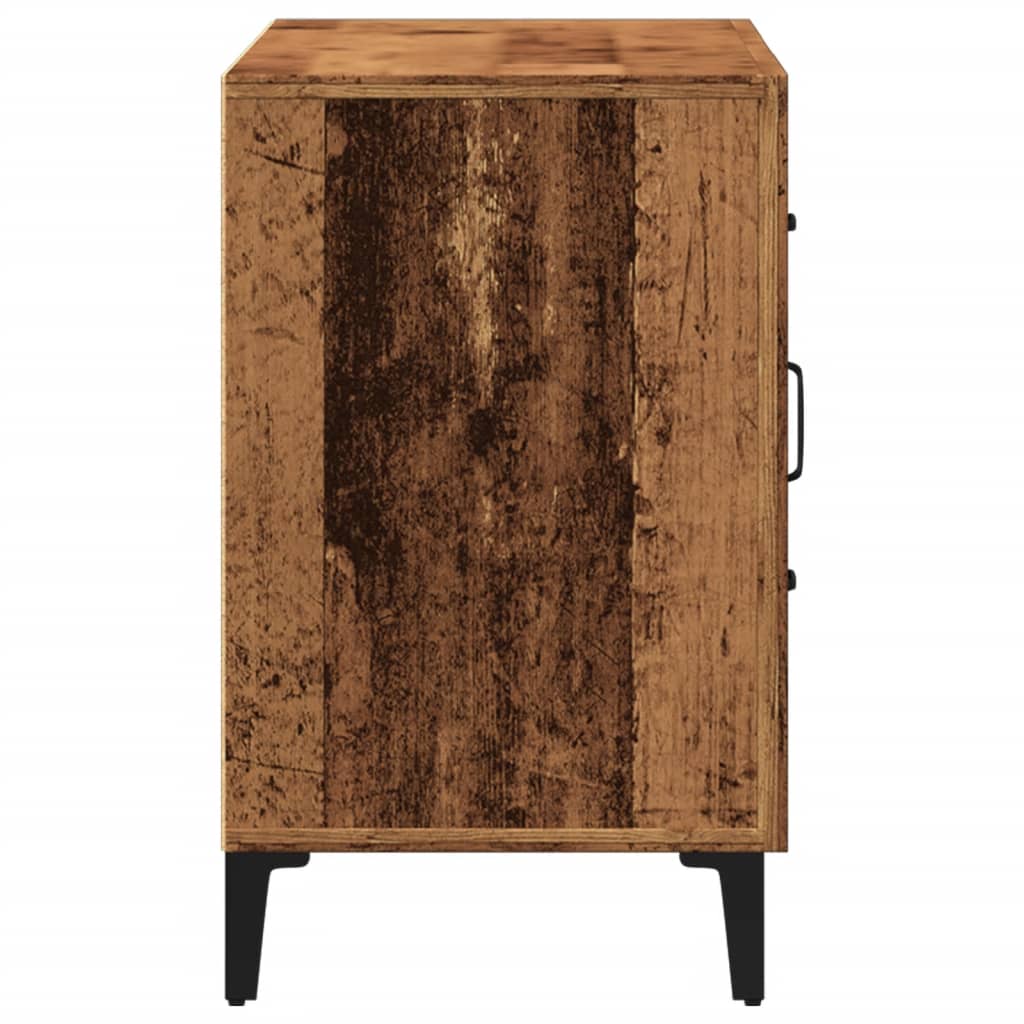 vidaXL Komoda, stare drewno, 100x36x60 cm, materiał drewnopochodny