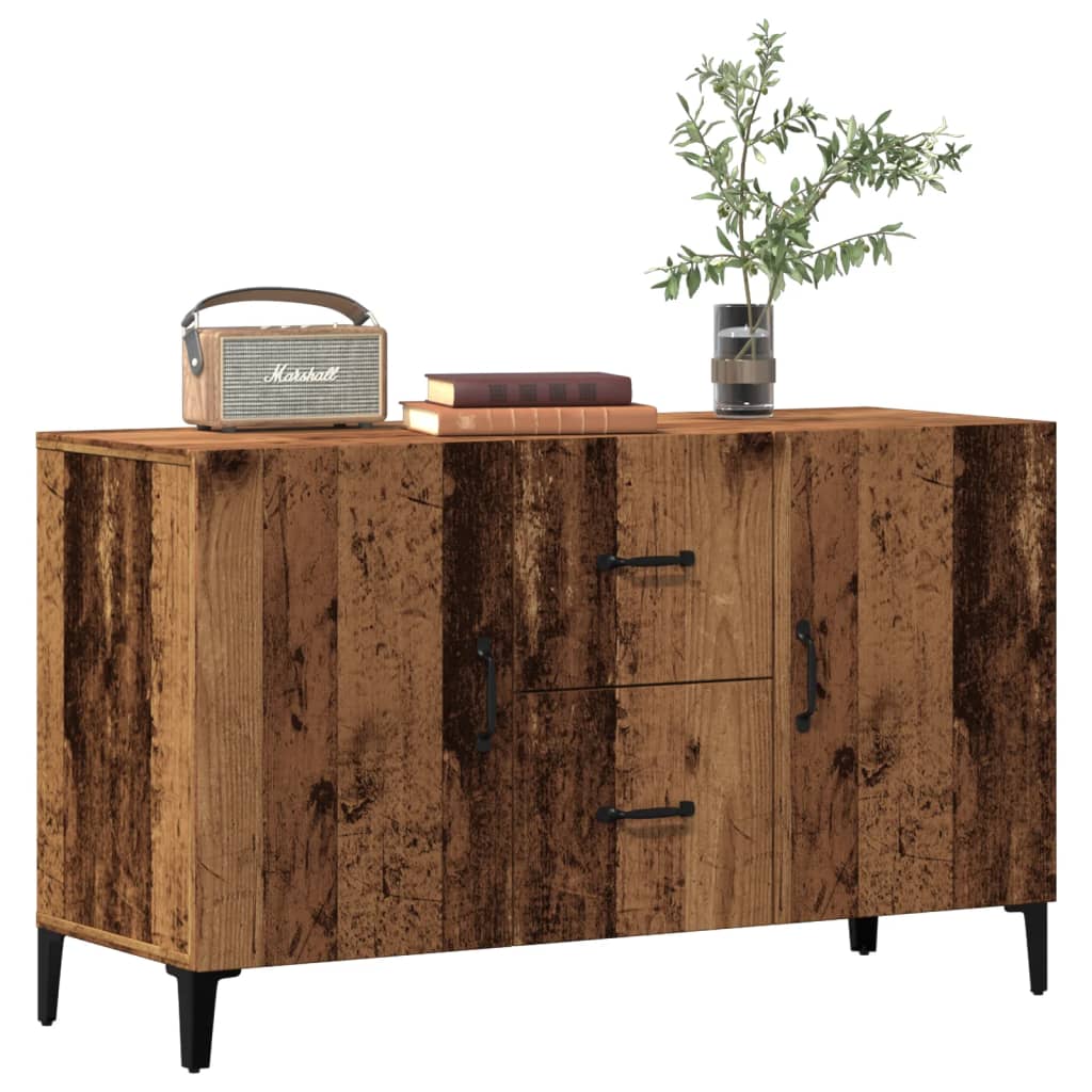 vidaXL Komoda, stare drewno, 100x36x60 cm, materiał drewnopochodny