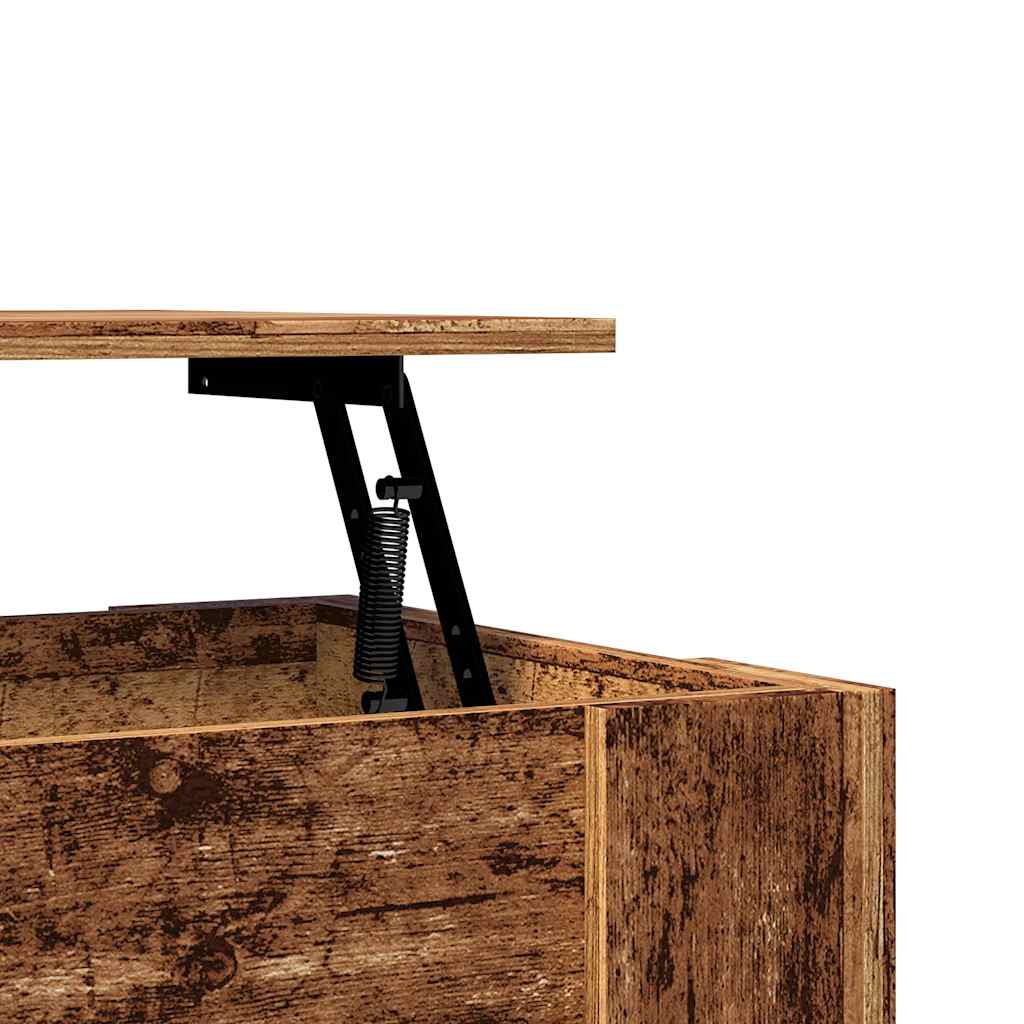 vidaXL Stolik kawowy Stare drewno 101x49x52 cm Drewno klejone