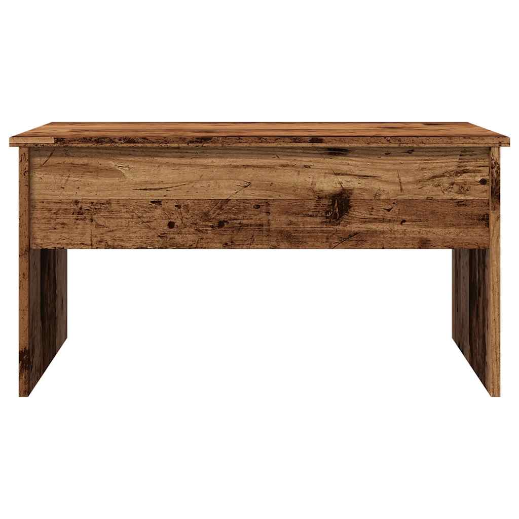 vidaXL Stolik kawowy, stare drewno, 80x50,5x41,5 cm