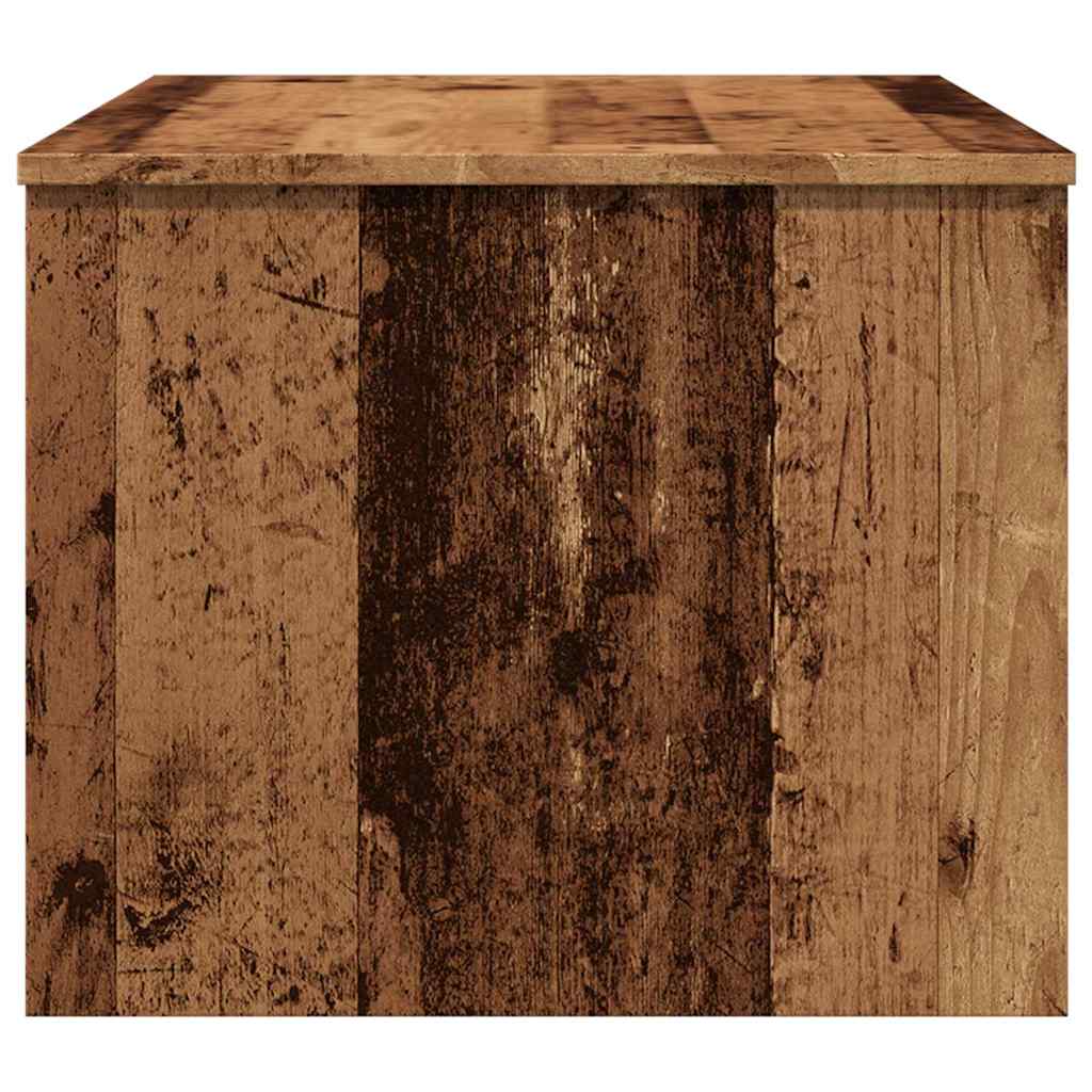 vidaXL Stolik kawowy, stare drewno, 80x50,5x41,5 cm