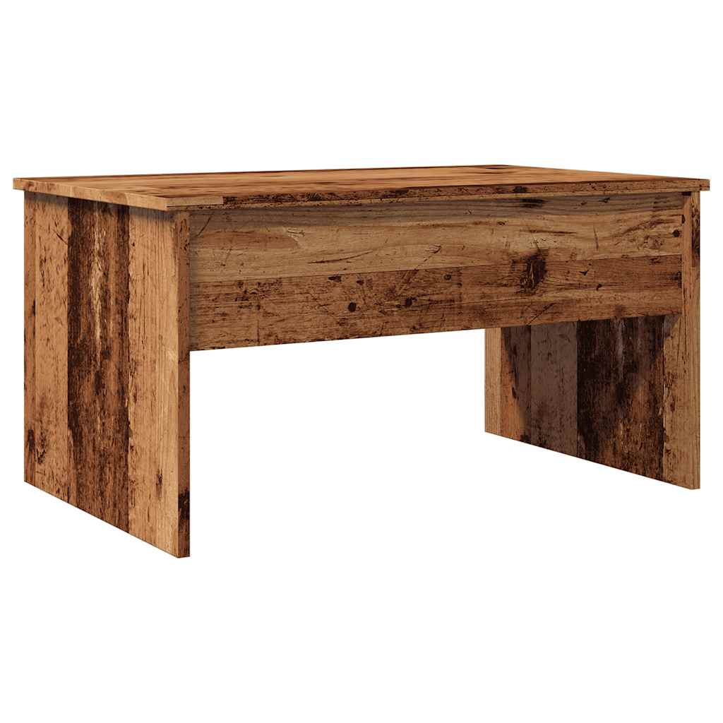 vidaXL Stolik kawowy, stare drewno, 80x50,5x41,5 cm