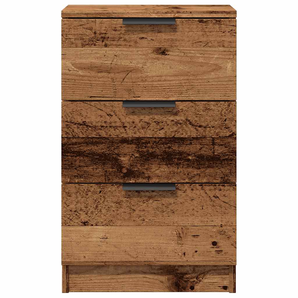 vidaXL Szafka nocna, stare drewno, 40x36x65cm, materiał drewnopochodny