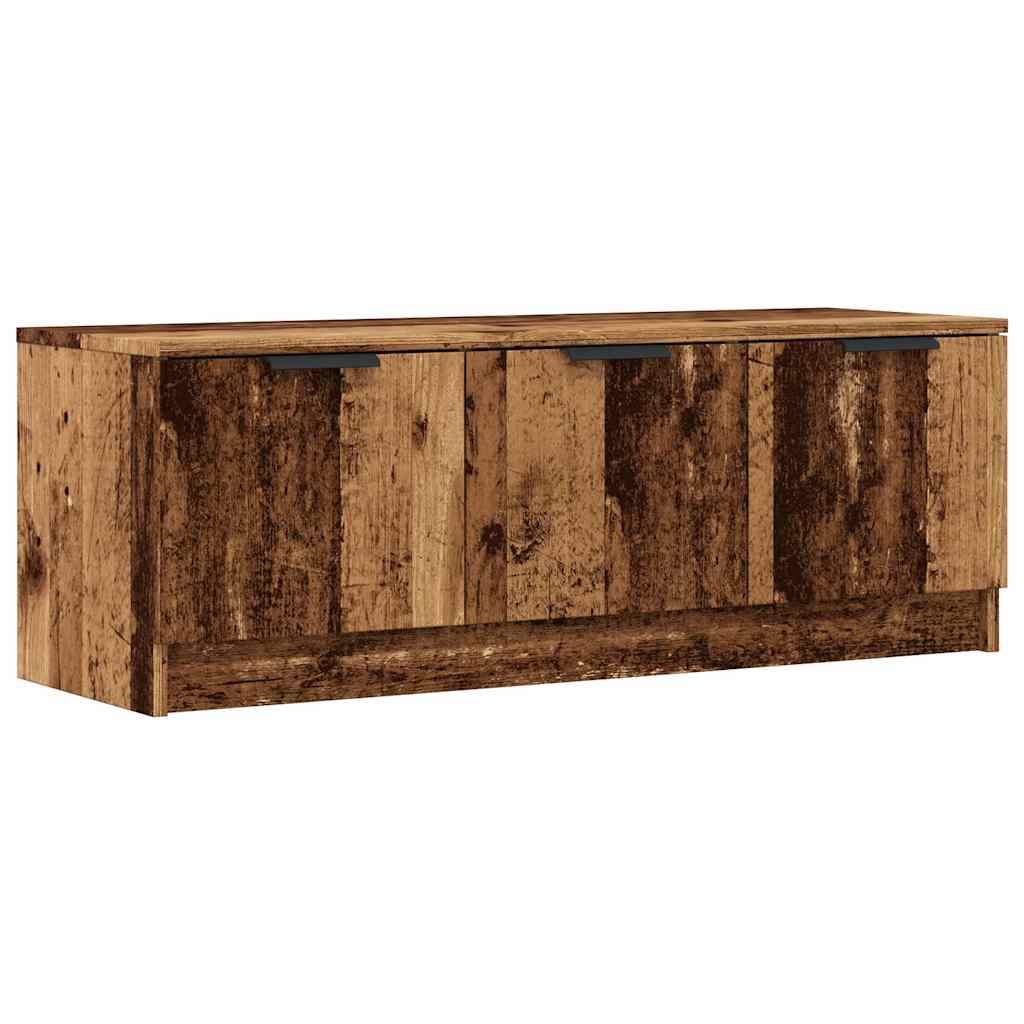 vidaXL Szafka pod telewizor, stare drewno, 102x35x36,5 cm