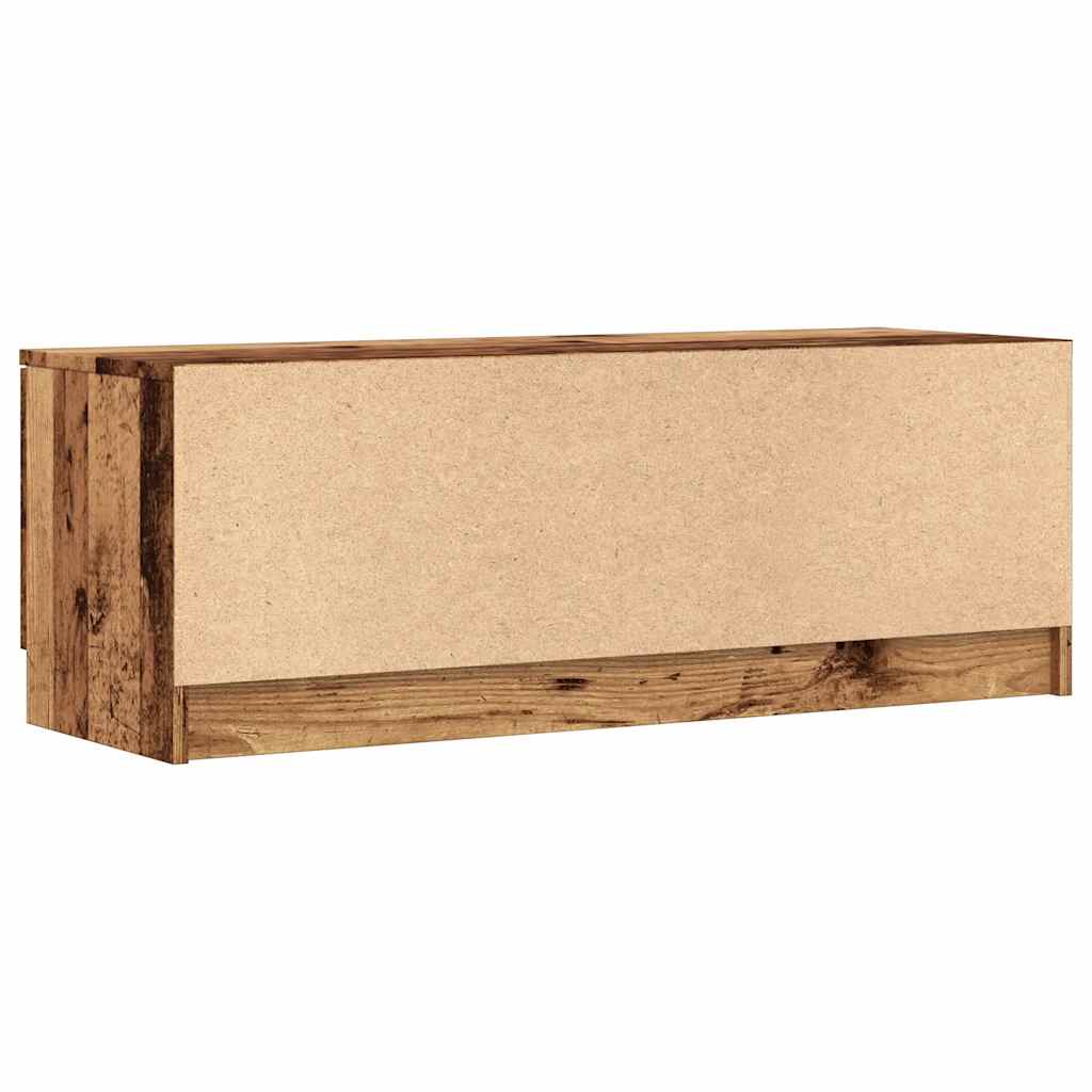 vidaXL Szafka pod telewizor, stare drewno, 102x35x36,5 cm