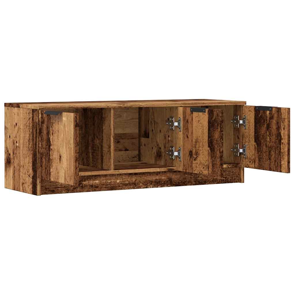 vidaXL Szafka pod telewizor, stare drewno, 102x35x36,5 cm