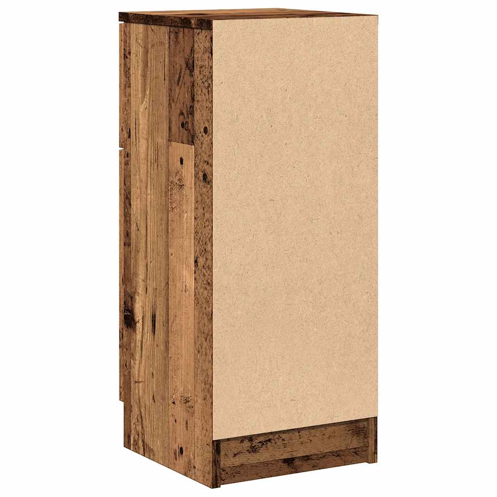 vidaXL Szafka, stare drewno, 30x30x70 cm, materiał drewnopochodny