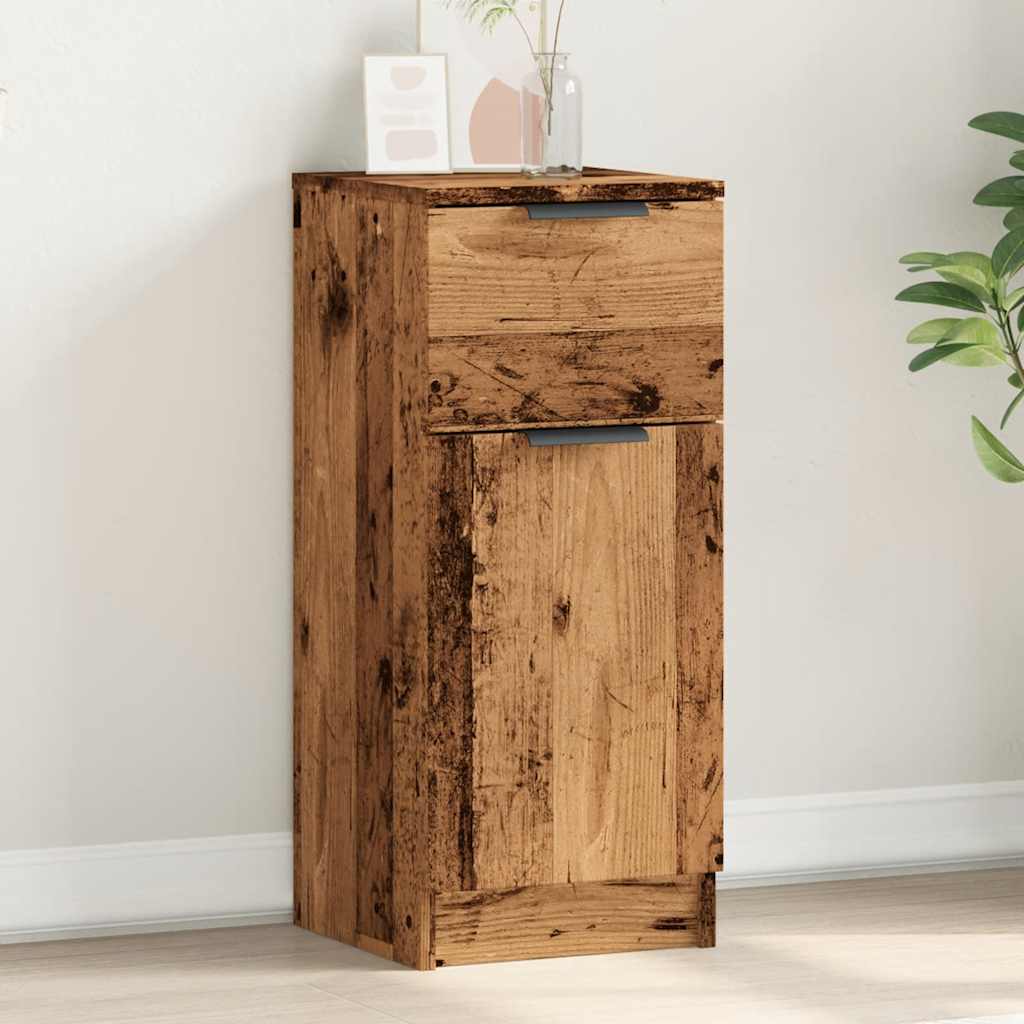 vidaXL Szafka, stare drewno, 30x30x70 cm, materiał drewnopochodny
