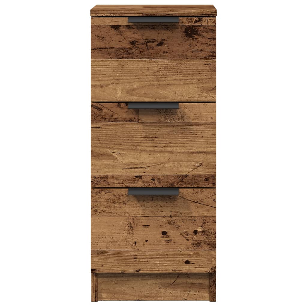 vidaXL Szafka, stare drewno, 30x30x70 cm, materiał drewnopochodny