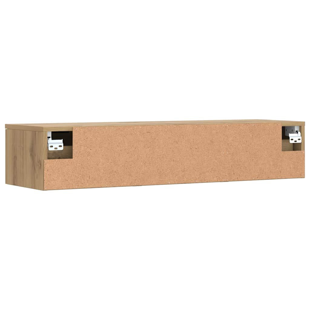 vidaXL Szafka ścienna Artisan Oak 102x30x20 cm Drewno klejone
