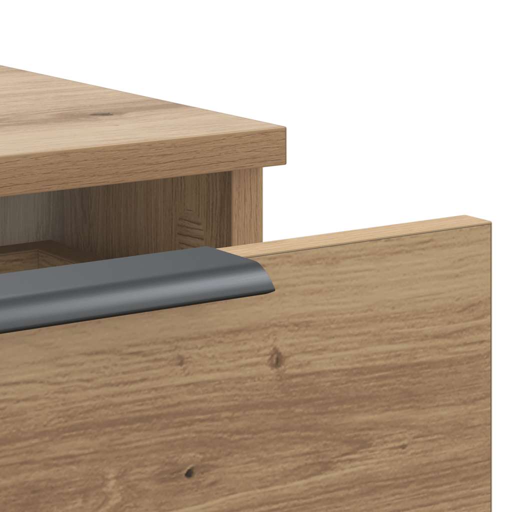 vidaXL Szafka ścienna Artisan Oak 102x30x20 cm Drewno klejone