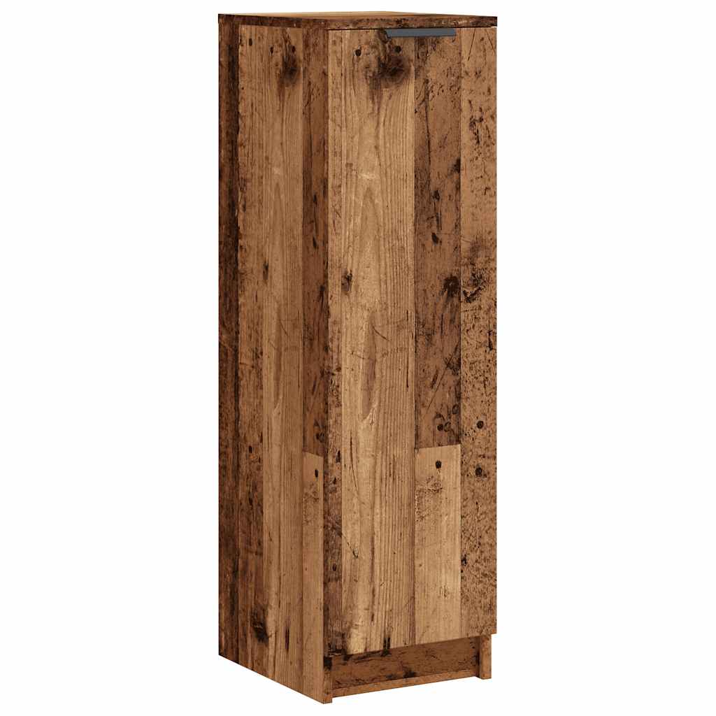 vidaXL Szafka na buty, stare drewno, 29,5x35x100,5 cm