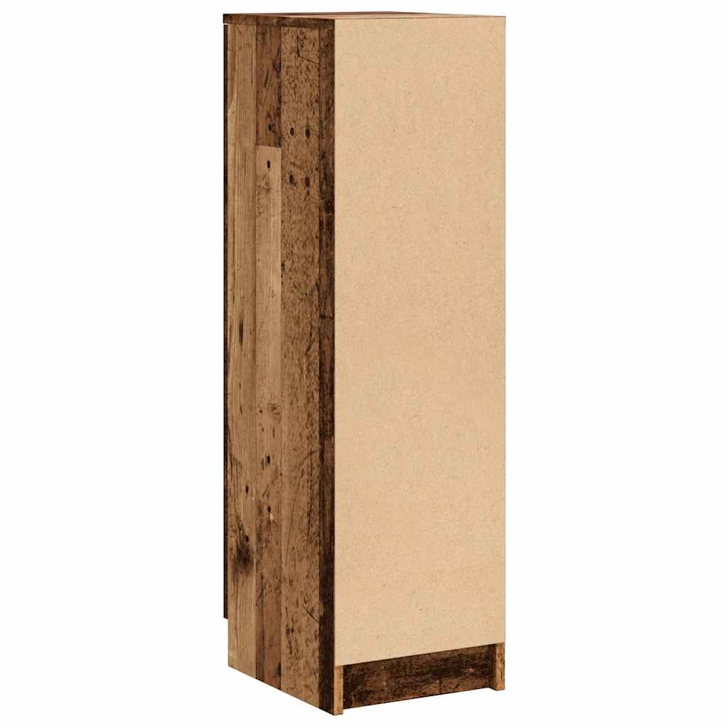 vidaXL Szafka na buty, stare drewno, 29,5x35x100,5 cm