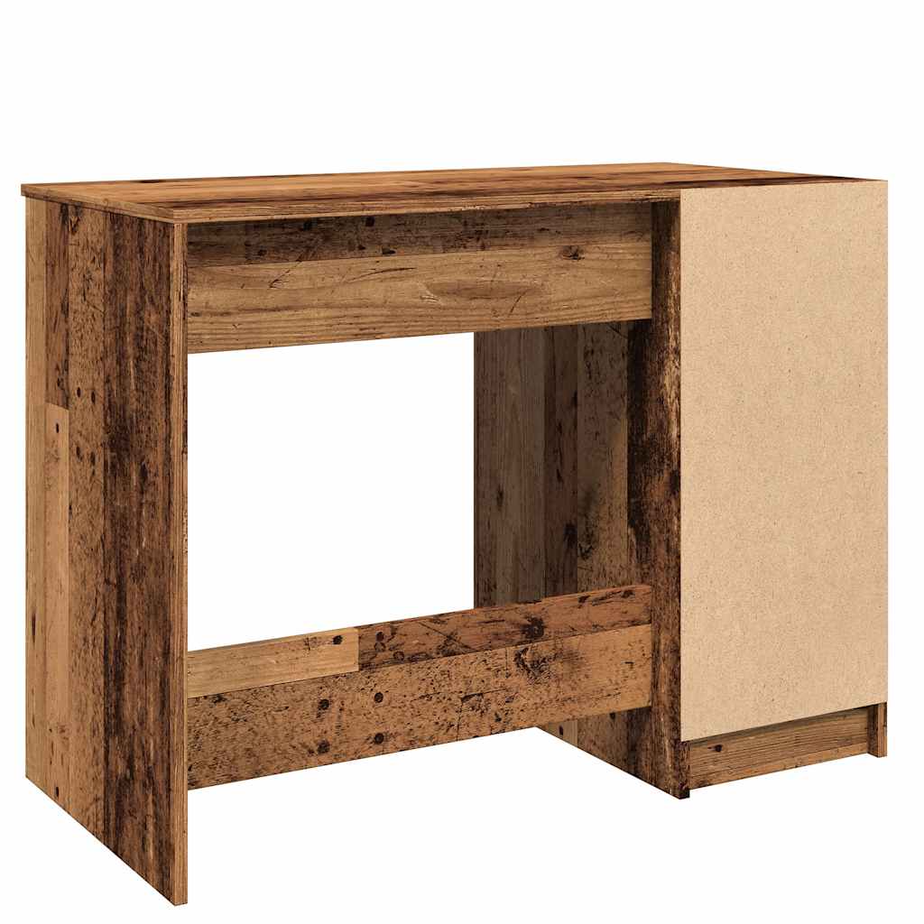vidaXL Biurko, stare drewno, 100x50x75 cm, materiał drewnopochodny