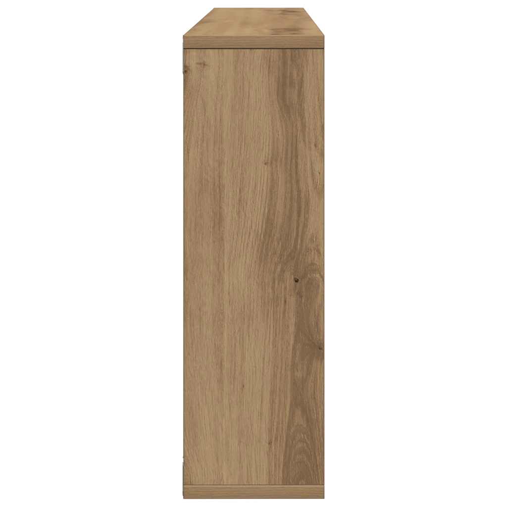 vidaXL Półka ścienna Artisan Oak 85x16x52,5 cm Drewno konstrukcyjne