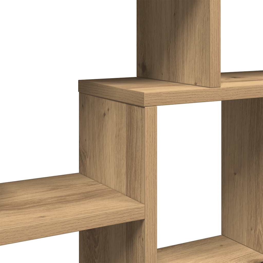 vidaXL Półka ścienna Artisan Oak 85x16x52,5 cm Drewno konstrukcyjne
