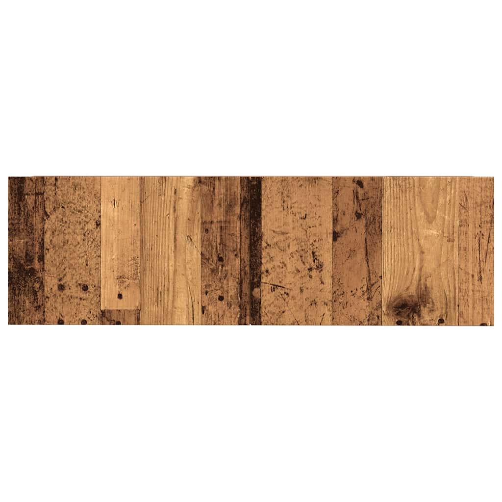vidaXL Ścienne szafki TV, 2 szt., stare drewno, 100x30x30 cm