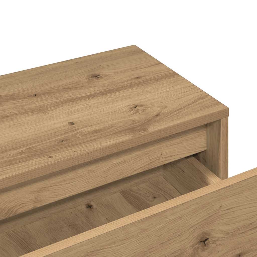 vidaXL Zestaw mebli do przedpokoju dąb artisan materiał drewnopochodny