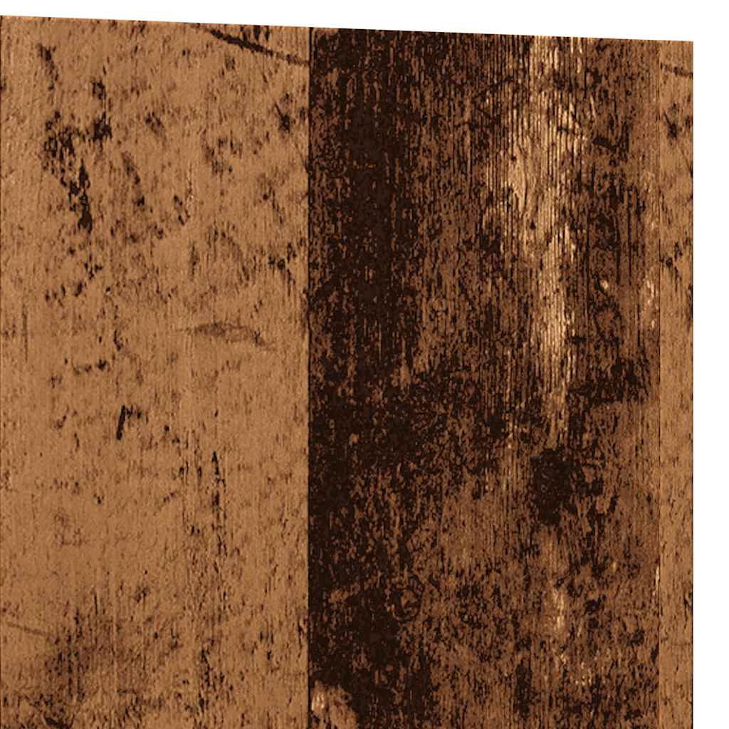 vidaXL Donica, stare drewno, 40x40x40 cm, materiał drewnopochodny