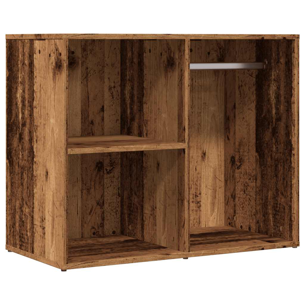 vidaXL Szafka na ubrania Stare drewno 80x40x65 cm Drewno klejone