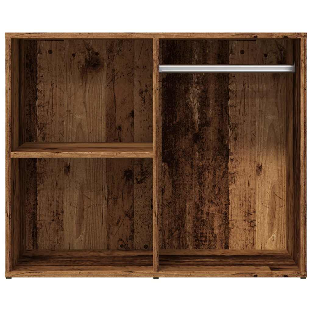 vidaXL Szafka na ubrania Stare drewno 80x40x65 cm Drewno klejone