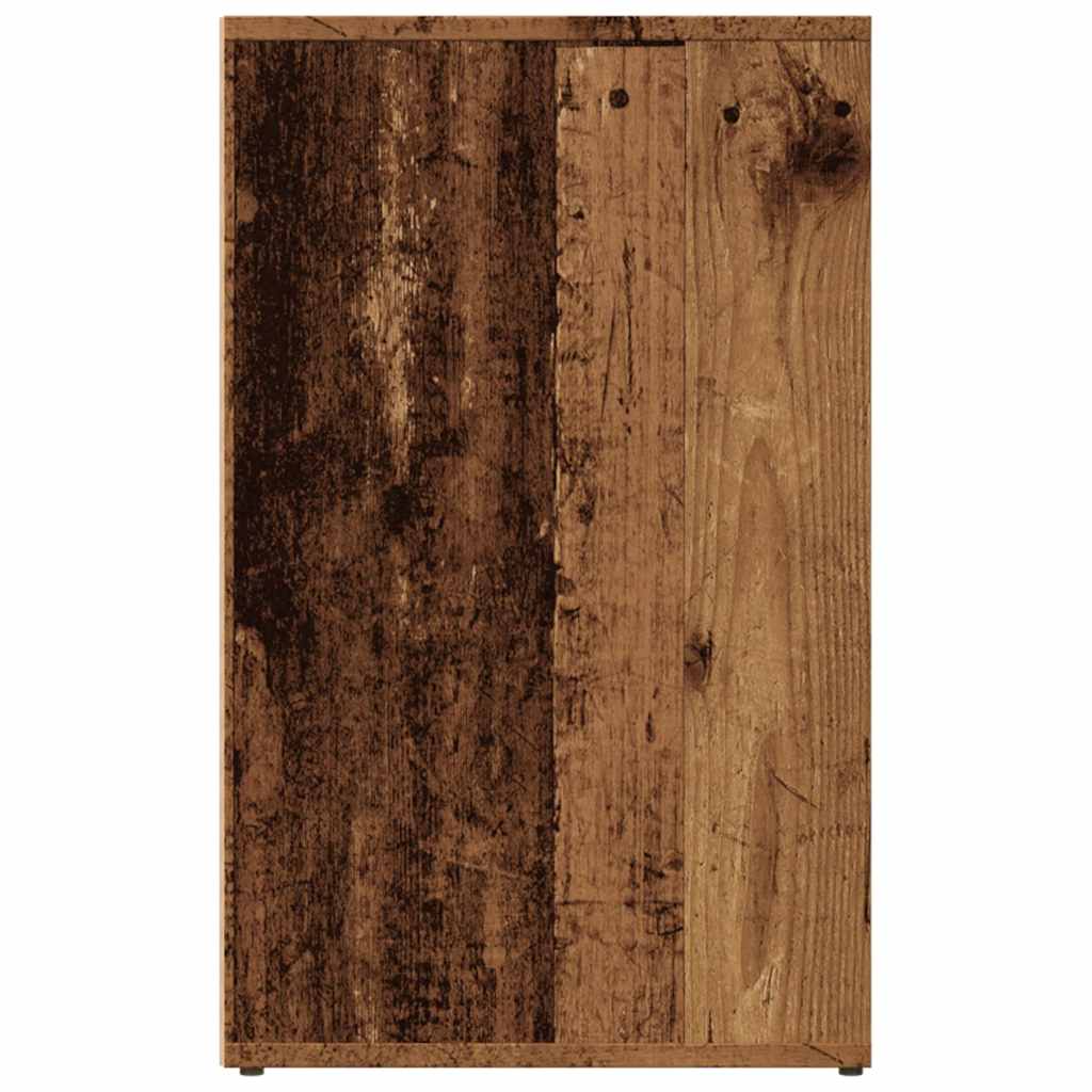 vidaXL Szafka na ubrania Stare drewno 80x40x65 cm Drewno klejone
