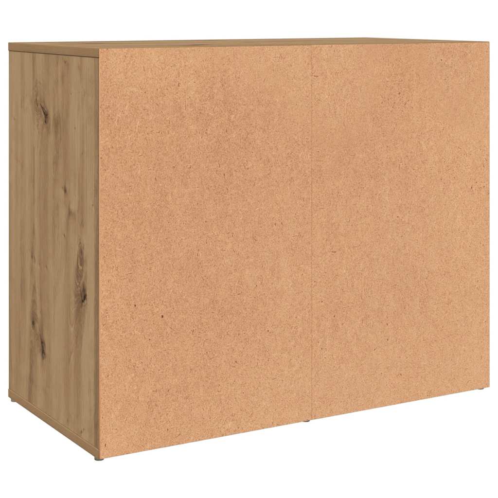 vidaXL Szafka toaletowa dąb artisan 80x40x65 cm Drewno klejone