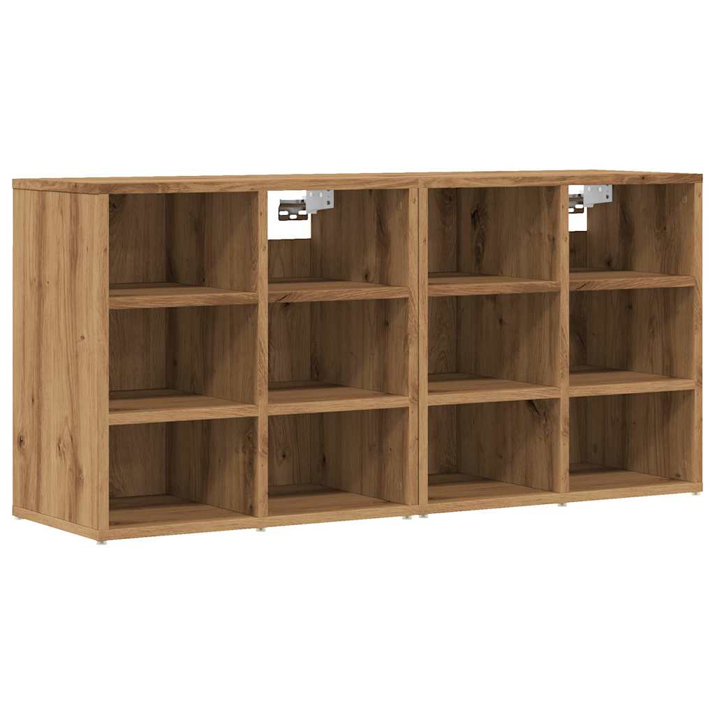 vidaXL Szafki na buty 2 szt. Artisan Oak 52x30x50 cm