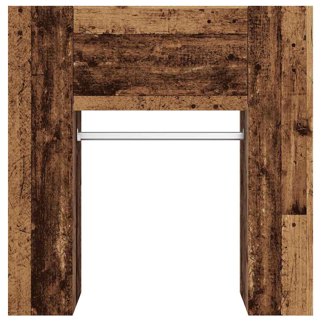vidaXL Szafka do przedpokoju Stare drewno 97,5x37x99 cm Drewno klejone