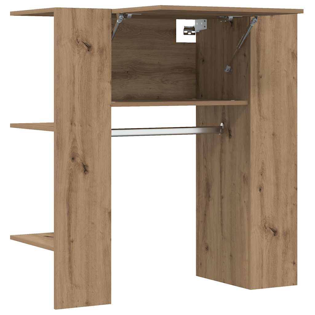 vidaXL Szafka do przedpokoju Artisan Oak 97,5x37x99 cm Drewno klejone